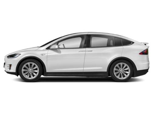 Gray 2020 Tesla Model X Long Range Dual Motor All-Wheel Drive