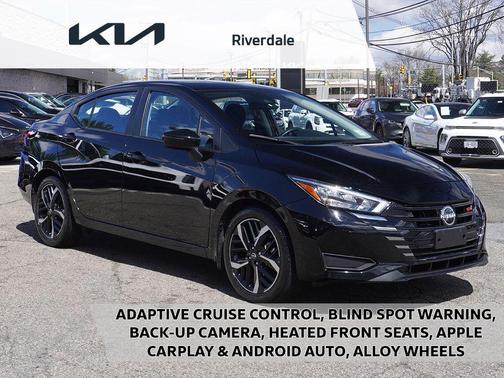 Super Black 2024 Nissan Versa 1.6 S