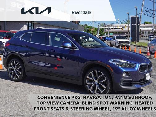 Mediterranean Blue Metallic 2020 BMW X2 xDrive28i