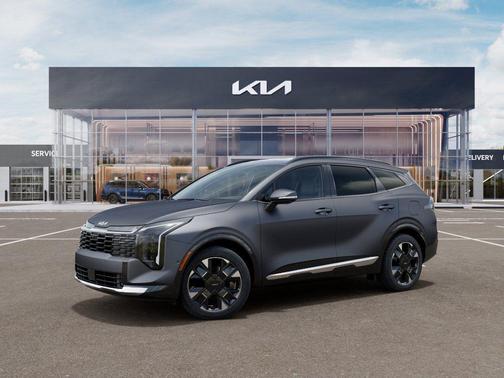 Shadow Matte Gray 2026 Kia Sportage Hybrid SX-Prestige