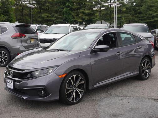 Polished Metal Metallic 2020 Honda Civic Sport