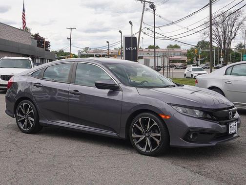 Polished Metal Metallic 2020 Honda Civic Sport