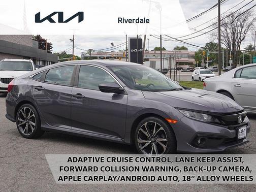 Polished Metal Metallic 2020 Honda Civic Sport