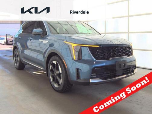 Mineral Blue 2025 Kia Sorento Plug-In Hybrid SX Prestige