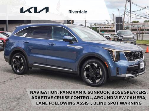 Mineral Blue 2025 Kia Sorento Plug-In Hybrid SX Prestige