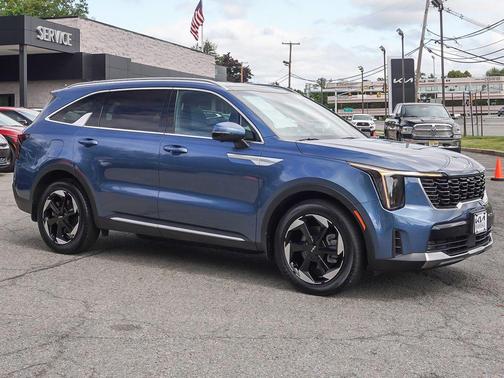 Mineral Blue 2025 Kia Sorento Plug-In Hybrid SX Prestige