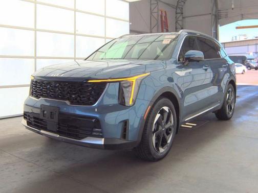 Mineral Blue 2025 Kia Sorento Plug-In Hybrid SX Prestige