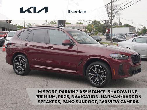 Aventurin Red Metallic 2023 BMW X3 xDrive30i