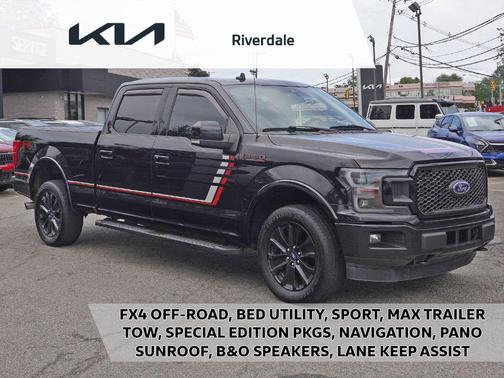 Agate Black Metallic 2020 Ford F-150 Lariat