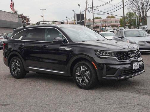 Aurora Black 2022 Kia Sorento Hybrid S