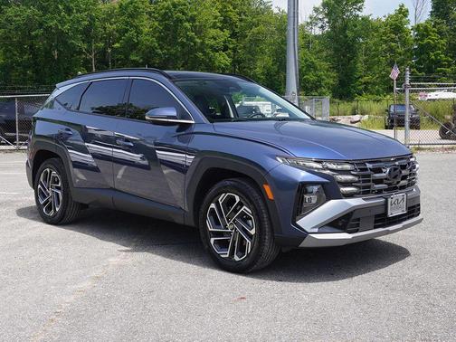 Atlantis Blue 2025 Hyundai TUCSON Limited