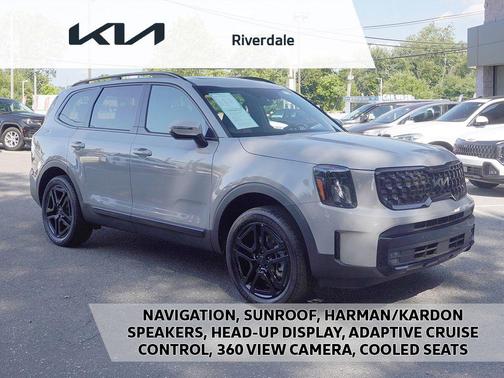 Wolf Gray 2025 Kia Telluride SX Prestige X-Line