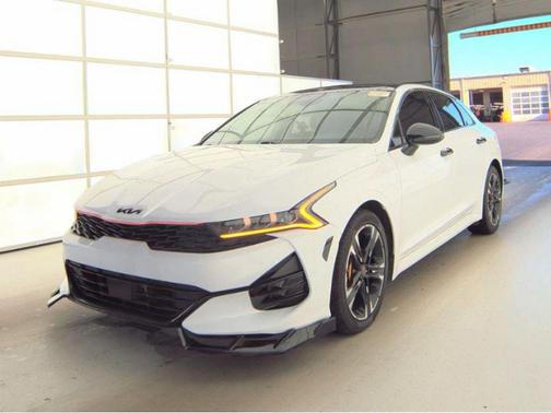 Glacial White Pearl 2022 Kia K5 GT-Line