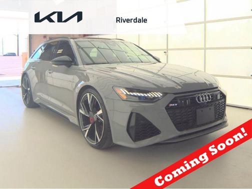 Gray 2023 Audi RS 6 Avant 4.0T