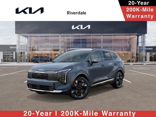 Heritage Blue 2026 Kia Sportage Hybrid SX-Prestige