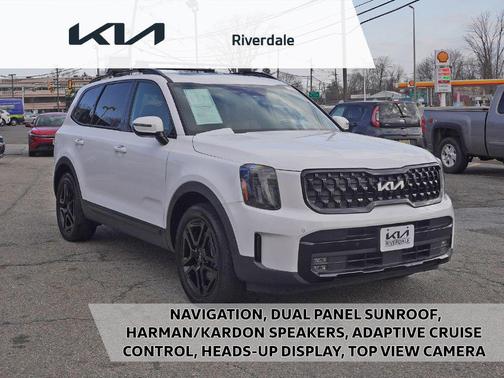 Glacial White Pearl 2024 Kia Telluride SX Prestige X-Line