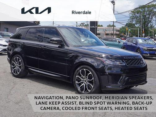Black 2022 Land Rover Range Rover Sport HSE Silver Edition
