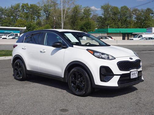 Clear White 2020 Kia Sportage LX