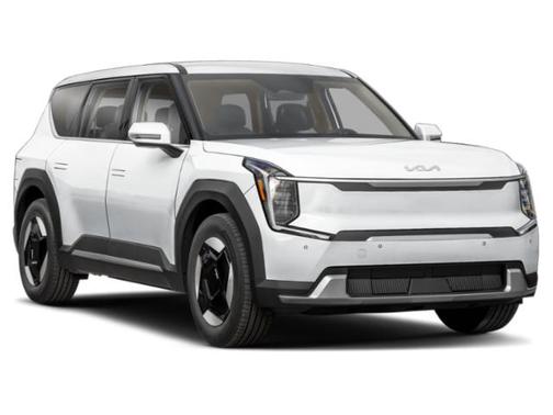 Ivory Silver 2024 Kia EV9 Land