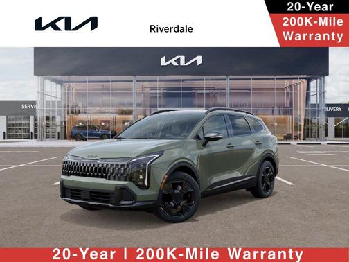 Jungle Green 2026 Kia Sportage Plug-In Hybrid X-Line
