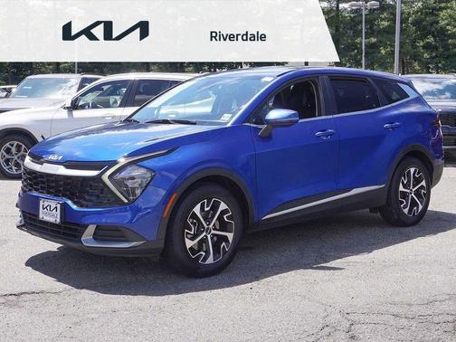 Sapphire Blue 2023 Kia Sportage EX