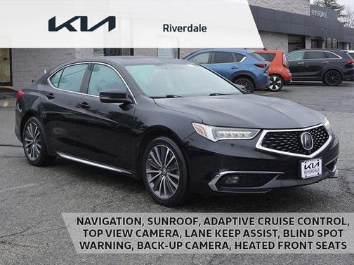 Black 2018 Acura TLX Base