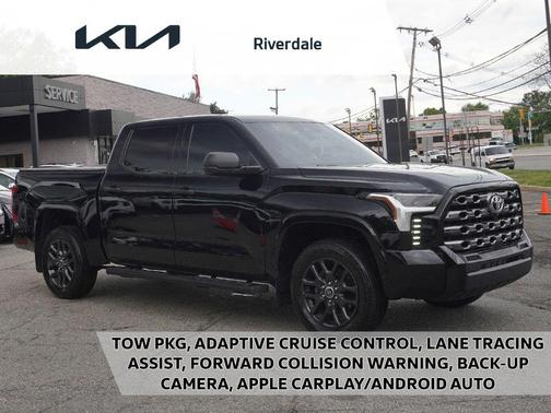 Midnight Black Metallic 2023 Toyota Tundra SR