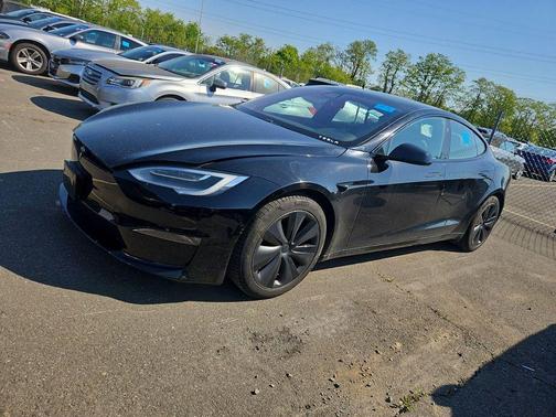 Solid Black 2021 Tesla Model S Plaid