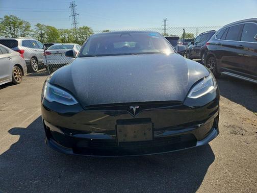 Solid Black 2021 Tesla Model S Plaid