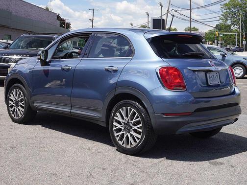Blue Sky Metallic 2017 FIAT 500X Lounge