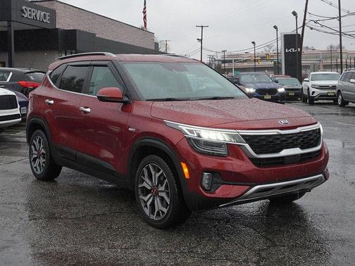 Mars Orange 2021 Kia Seltos SX Turbo