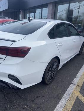 Snow White Pearl 2023 Kia Forte GT-Line