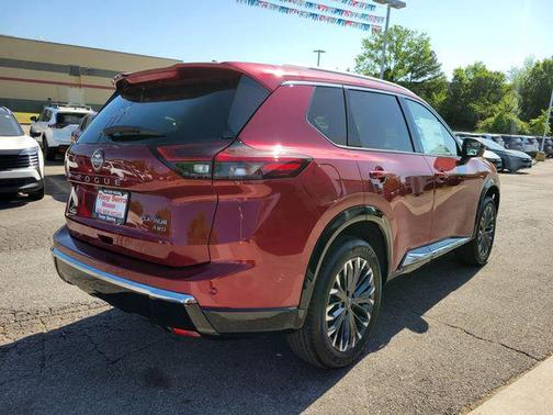 Scarlet Ember Tintcoat 2026 Nissan Rogue Platinum