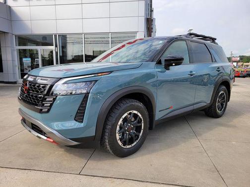 Baltic Teal/Super Black 2026 Nissan Pathfinder Rock Creek