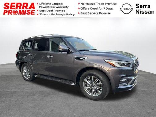 Anthracite Gray 2023 INFINITI QX80 Luxe