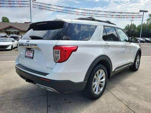 STAR WHITE MET TRI-COAT 2024 Ford Explorer XLT