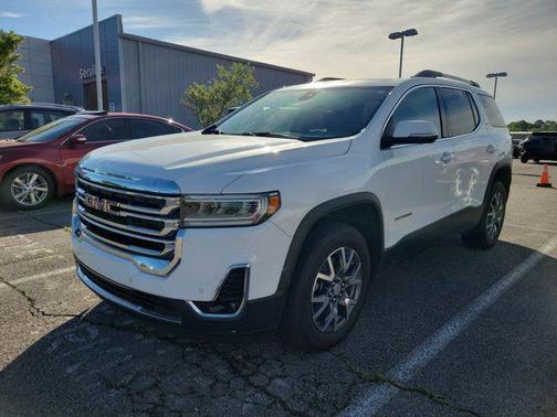 Summit White 2023 GMC Acadia FWD SLT