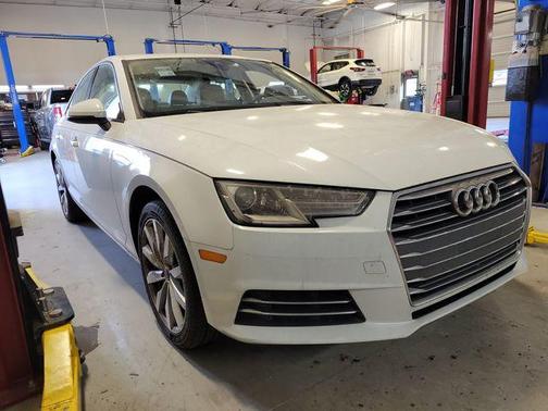 Glacier White 2017 Audi A4 2.0T Premium