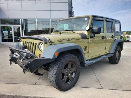 Commando Green 2013 Jeep Wrangler Unlimited Rubicon