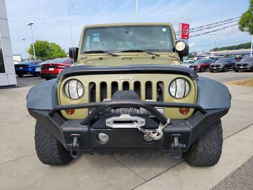 Commando Green 2013 Jeep Wrangler Unlimited Rubicon