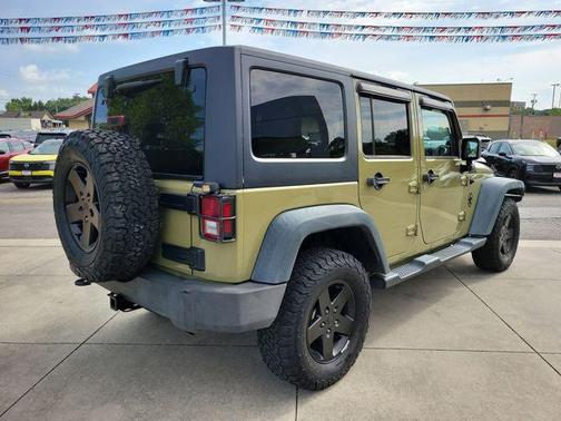 Commando Green 2013 Jeep Wrangler Unlimited Rubicon