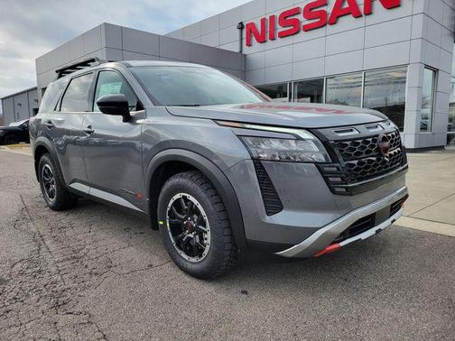 Gun Metallic 2026 Nissan Pathfinder Rock Creek