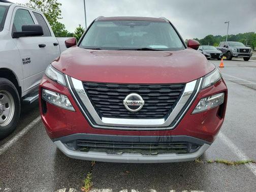 Scarlet Ember Tintcoat 2021 Nissan Rogue SV