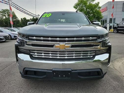 Satin Steel Metallic 2020 Chevrolet Silverado 1500 LT