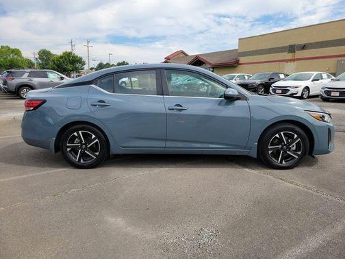 Atlantic Gray Metallic 2025 Nissan Sentra SV