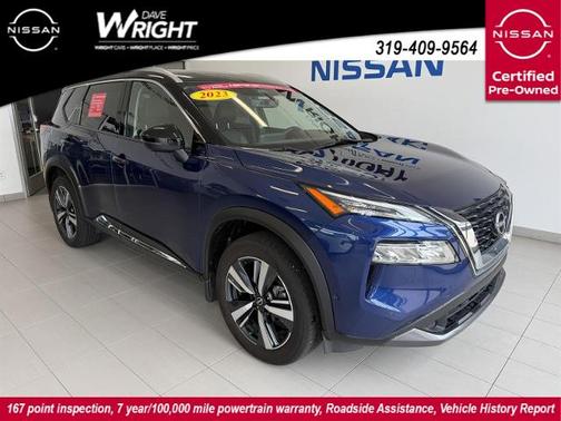 2 Tone Blue / Black 2023 Nissan Rogue SL