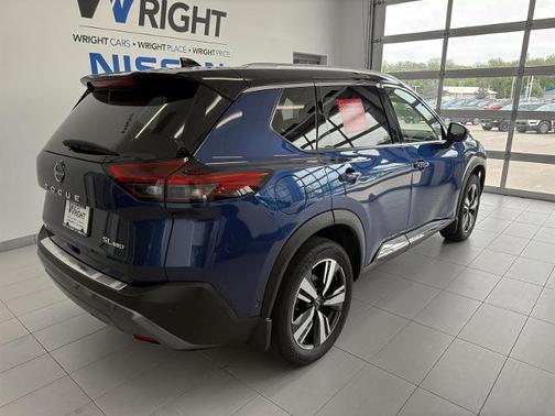 2 Tone Blue / Black 2023 Nissan Rogue SL