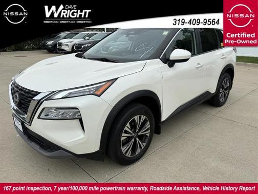 White 2023 Nissan Rogue SV