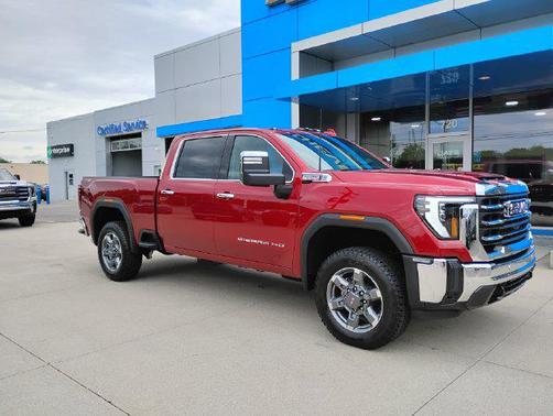 Volcanic Red Tintcoat 2026 GMC Sierra 2500 SLT