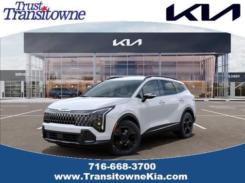 Snow White Pearl 2026 Kia Sportage Hybrid X-Line